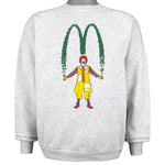 Vintage (Hanes) - McDonald Crew Neck Sweatshirt 1990s Large Vintage Retro