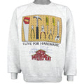 Vintage (Santee) - Home Improvement, I live For Hardware Sweatshirt 1990s Large Vintage Retro