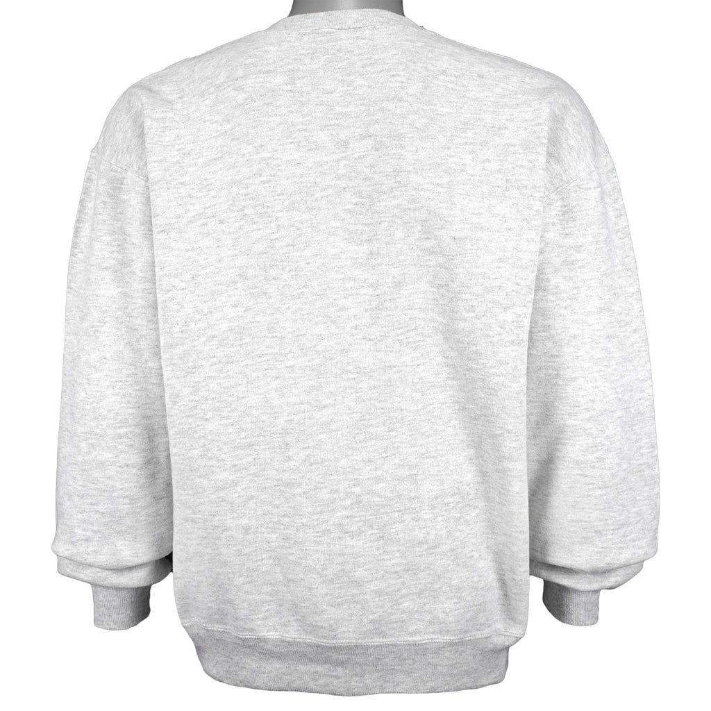 NHL (Russell Athletic) - Detroit Red Wings Crew Neck Sweatshirt 1990s Large Vintage Retro Hockey