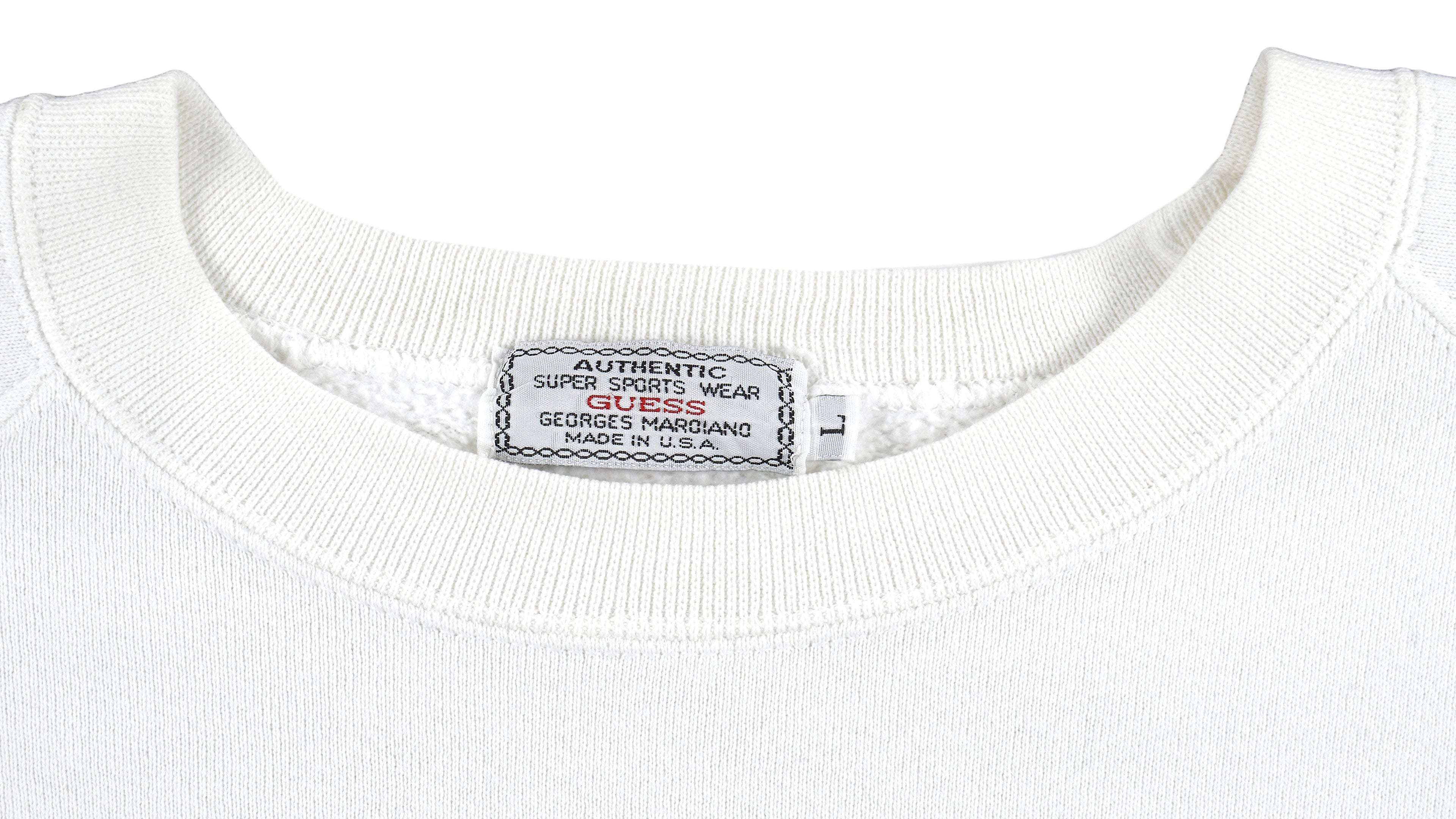 Guess - U.S.A. Ski Patrol Crew Neck Sweatshirt 1990s Large Vintage Retro