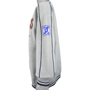 NFL (Lee) - New York Giants Embroidered Spell-Out Sweatshirt 1990s X-Large Vintage Retro Football