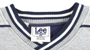 NFL (Lee) - New York Giants Embroidered Spell-Out Sweatshirt 1990s X-Large Vintage Retro Football