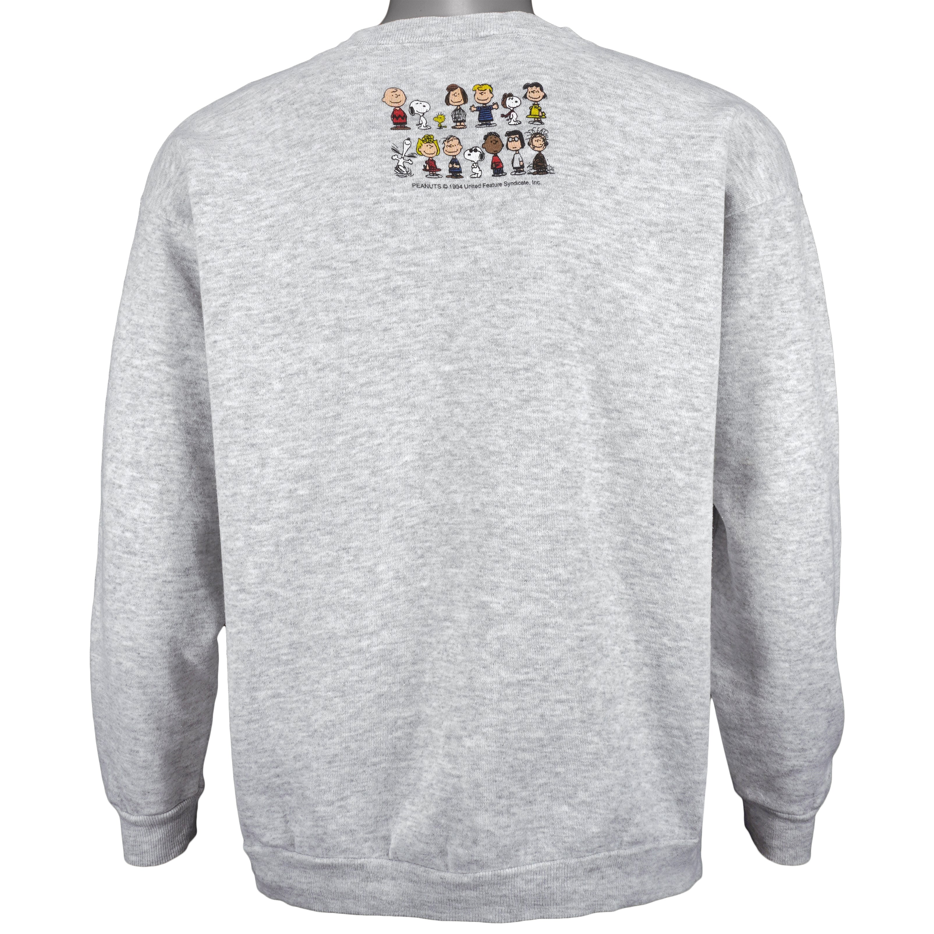Vintage (Tultex) - You Can Never Have Too Many Friends Crew Neck Sweatshirt 1994 Large Vintage Retro