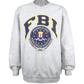 Vintage (Gildan) - FBI Crew Neck Sweatshirt 1990s Large Vintage Retro