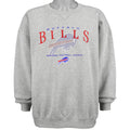 NFL (Lee) - Buffalo Bills Embroidered Crew Neck Sweatshirt 1990s X-Large Vintage Retro Football