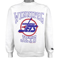 NHL - Winnipeg Jets Crew Neck Sweatshirt 1990 Large Vintage Retro Hockey