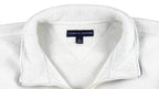 Tommy Hilfiger - White Spell-Out 1/4 Zip Sweatshirt X-Large Vintage Retro