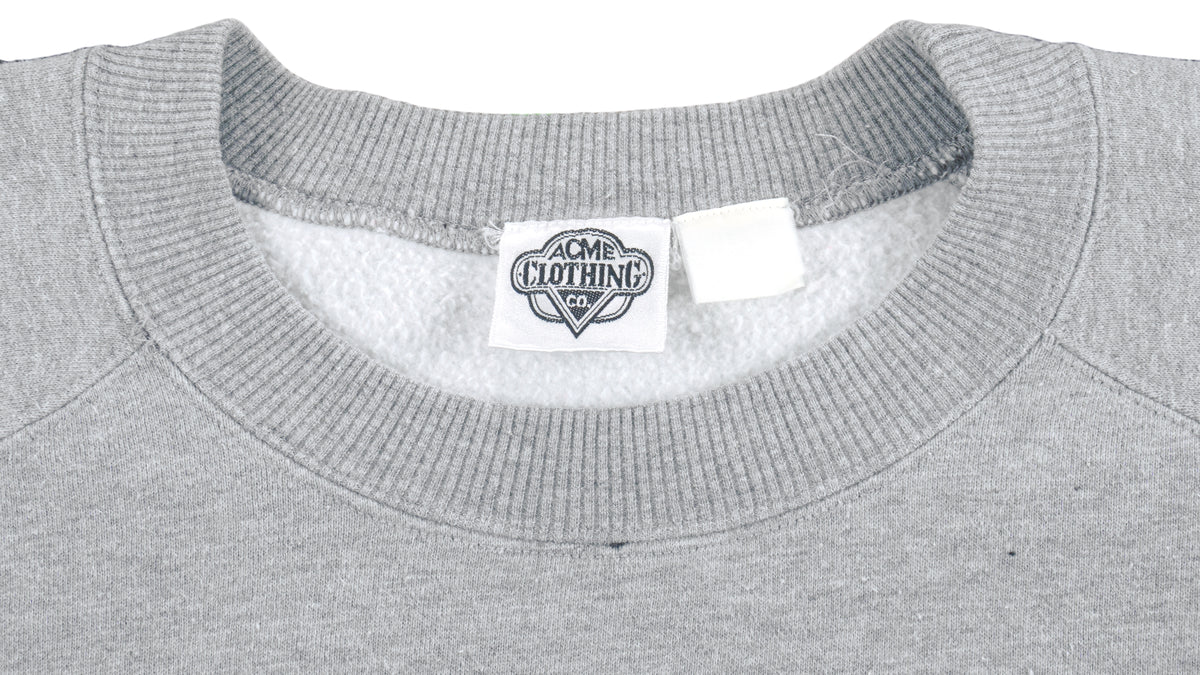 Looney Tunes (Acme Clothing) - Looney Characters Crew Neck Sweatshirt 1990s X-Large Vintage Retro