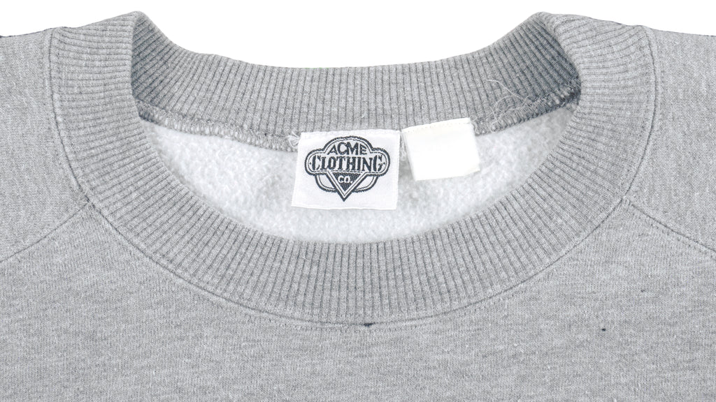 Looney Tunes (Acme Clothing) - Looney Characters Crew Neck Sweatshirt 1990s X-Large Vintage Retro