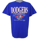 MLB (Trench) - Los Angeles Dodgers Spell-Out T-Shirt 1993 X-Large