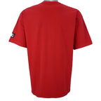 Starter - Wisconsin Badgers Spell-Out T-Shirt 1990s Large Vintage Retro Football College