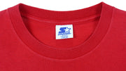 Starter - Wisconsin Badgers Spell-Out T-Shirt 1990s Large Vintage Retro Football College