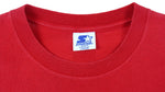 Starter - Wisconsin Badgers Spell-Out T-Shirt 1990s Large Vintage Retro Football College