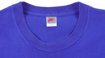 Nike - Blue Nike Air Big Logo T-Shirt 1990s Large Vintage Retro