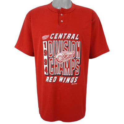 NHL (Paramount Sportwear) - Detroit Red Wings T-Shirt 1994 XX-Large