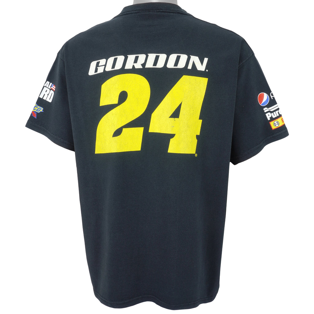 NASCAR (Chase) - Gordon #24 Dupont Racing T-Shirt 1990s XX-Large Vintage Retro