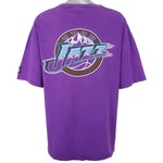 Starter - Utah Jazz Spell-Out T-Shirt 1990s X-Large Vintage Retro Basketball