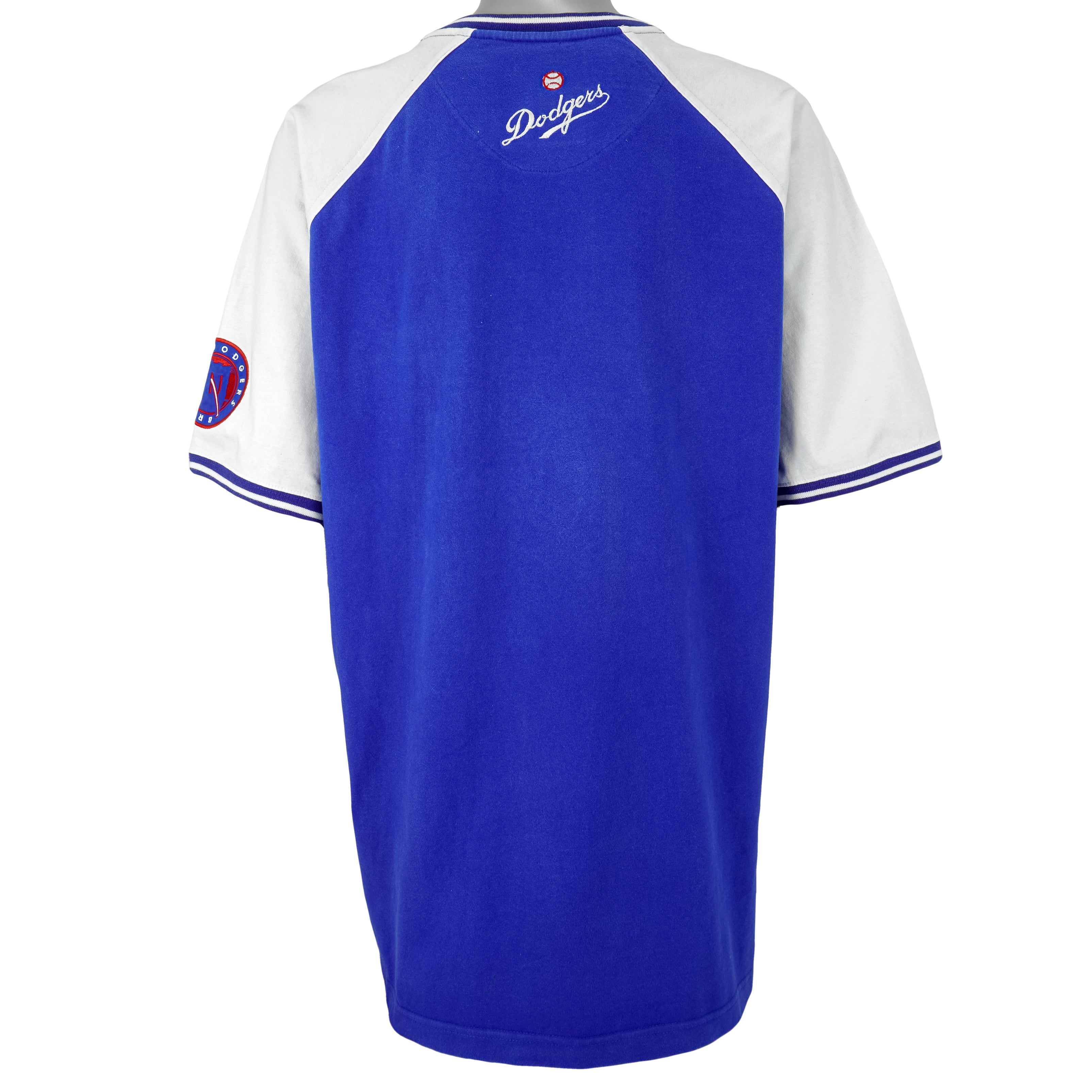 White Nike MLB Los Angeles Dodgers Cooperstown Jersey