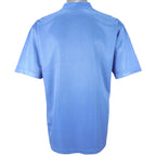 Nike - Light Blue Mesh Classic T-Shirt 1990s Large Vintage Retro 