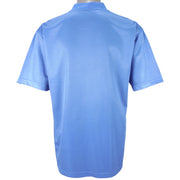 Nike - Light Blue Mesh Classic T-Shirt 1990s Large Vintage Retro 