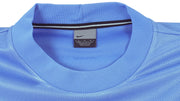 Nike - Light Blue Mesh Classic T-Shirt 1990s Large Vintage Retro