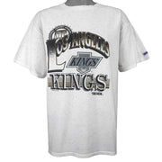 NHL - Los Angeles Kings Spell-Out T-Shirt 1992 X-Large Vintage Retro Hockey