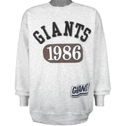 NFL (Long Gone) - Giants, Super Bowl 1986 Champs Crew Neck Sweatshirt 1992 X-Large Vintage Retro Football