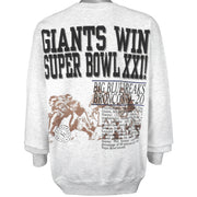 NFL (Long Gone) - Giants, Super Bowl 1986 Champs Crew Neck Sweatshirt 1992 X-Large Vintage Retro Football