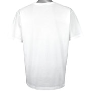 Nike - White Spell-Out T-Shirt 1990s Large Vintage Retro