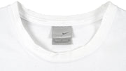 Nike - White Spell-Out T-Shirt 1990s Large Vintage Retro
