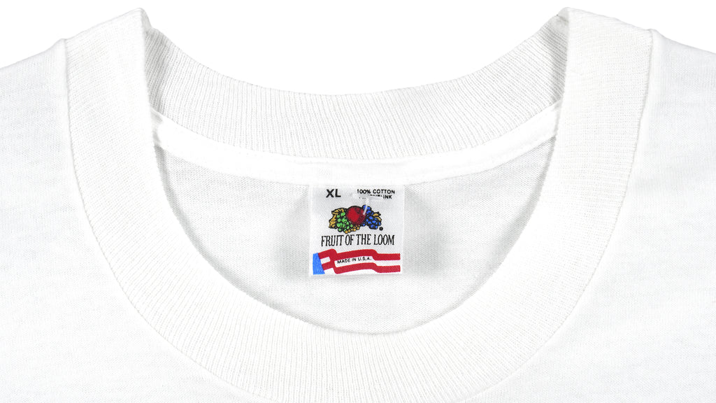 Vintage - White Cheers Boston Deadstock T-Shirt 1991 X-Large Vintage Retro