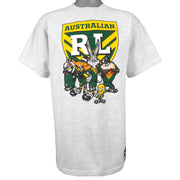 Vintage (Looney Tunes) - Grey Australian RL T-Shirt 1990s X-Large Vintage Retro