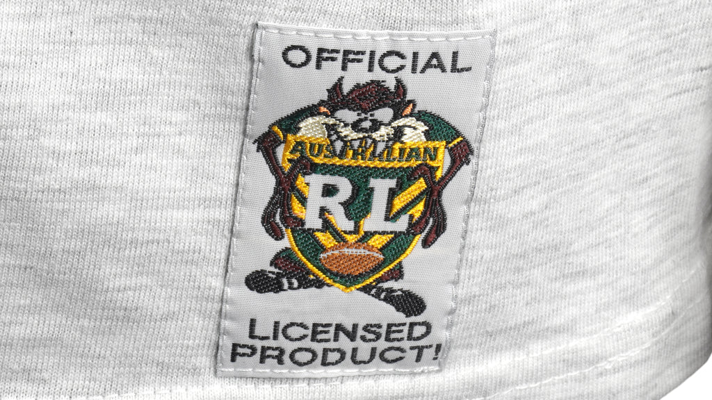 Vintage (Looney Tunes) - Grey Australian RL T-Shirt 1990s X-Large Vintage Retro
