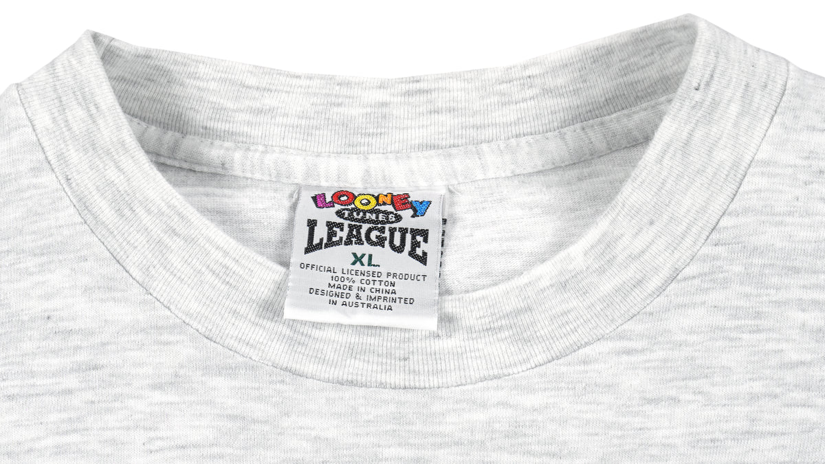 Vintage (Looney Tunes) - Grey Australian RL T-Shirt 1990s X-Large Vintage Retro