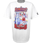 Starter - Detroit Red Wings, Stanley Cup Champs Deadstock T-Shirt 1998 Large Vintage Retro Hockey