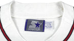 Starter - Chicago Bulls Button-Up Jersey 1990s Medium Vintage Retro Basketball
