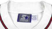 Starter - Chicago Bulls Button-Up Jersey 1990s Medium Vintage Retro Basketball