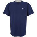 Nike - Blue Classic T-Shirt 1990s Medium Vintage Retro