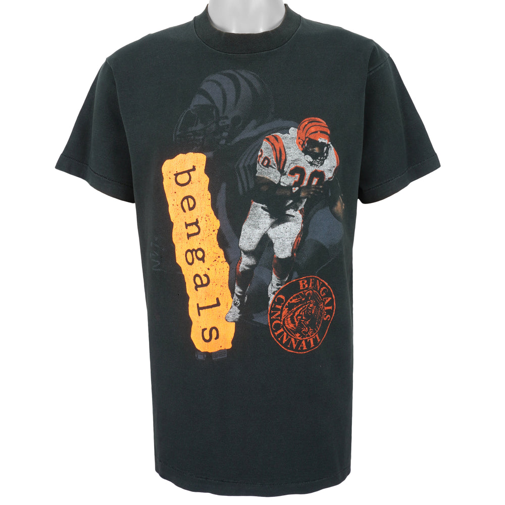 NFL (Salem) - Cincinnati Bengals T-Shirt 1990s Large Vintage Retro Football