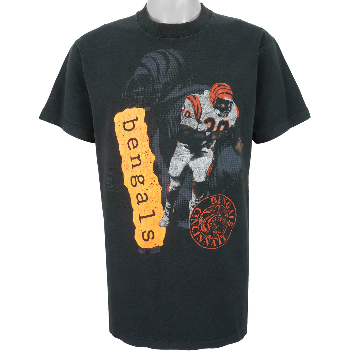 NFL (Salem) - Cincinnati Bengals T-Shirt 1990s Large Vintage Retro Football