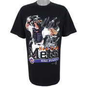 MLB (Sport Attack) - New York Mets, Mike Piazza T-Shirt 1999 Large Vintage Retro Baseball
