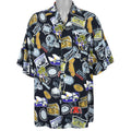 NFL - Oakland Raiders Hawaii T-Shirt 1990s Medium Vintage Retro Football