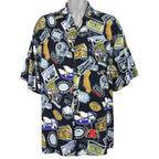 NFL - Oakland Raiders Hawaii T-Shirt 1990s Medium Vintage Retro Football