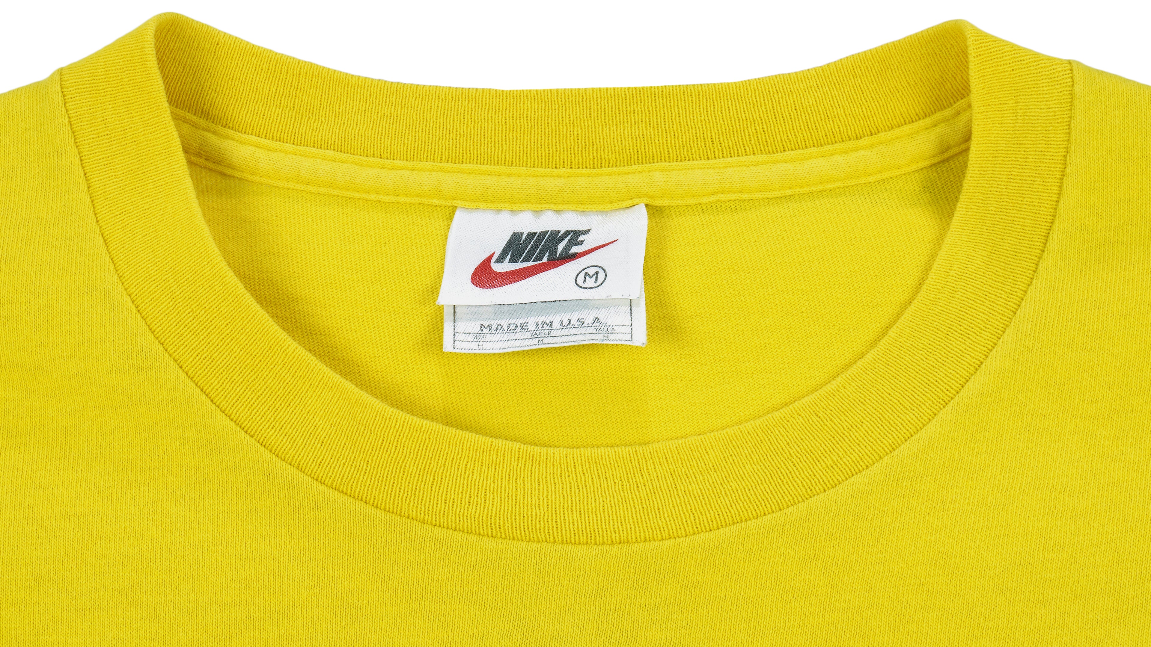 Nike - Basketball Killer Splash Spell-Out Deadestock T-Shirt 1990s Medium Vintage Retro