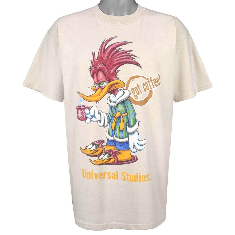 Vintage - Got Coffee? Universal Studios T-Shirt 1990s Large Vintage Retro