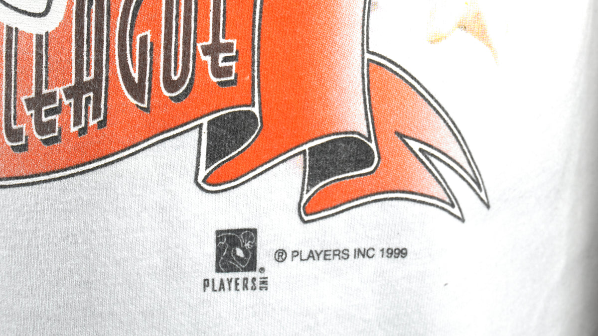 NFL (Sport Attack) - Cleveland Browns Spell-Out T-Shirt 1999 Large Vintage Retro Football