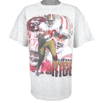 NFL (Salem) - 49ers, Jerry Rice 127 Touchdowns and Counting T-Shirt 1994 Large Vintage Retro Football