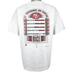NFL (Salem) - 49ers, Jerry Rice 127 Touchdowns and Counting T-Shirt 1994 Large Vintage Retro Football