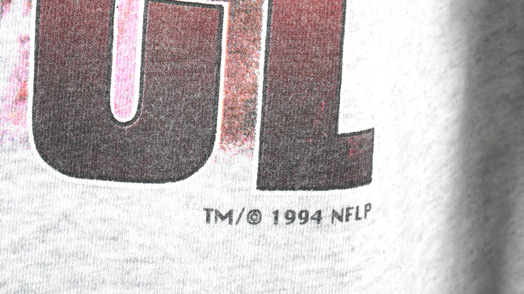 NFL (Salem) - 49ers, Jerry Rice 127 Touchdowns and Counting T-Shirt 1994 Large Vintage Retro Football