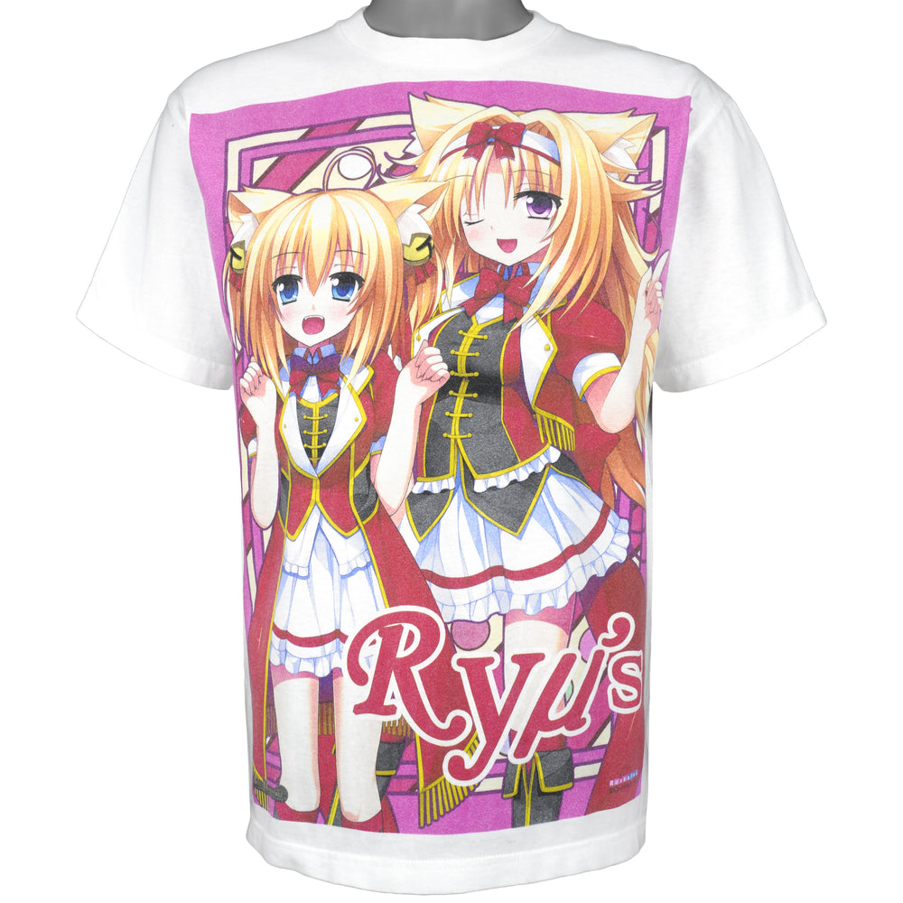 Vintage (Printstar) - Ryus Girls Deadstock T-Shirt 1990s Large Vintage Retro